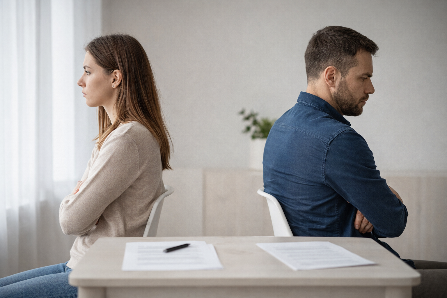 Skyrybos be sutikimo Lietuvoje (2026): ką daryti, jei sutuoktinis nesutinka skirtis?